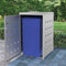 vidaXL - Containerberging - enkel - 240 - L - roestvrij - staal