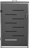 vidaXL - Containerberging - enkel - 69x77,5x112,5 - cm - roestvrij - staal