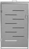 vidaXL - Containerberging - enkel - 69x77,5x112,5 - cm - roestvrij - staal