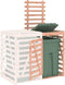vidaXL - Containerberging - verlengstuk - massief - douglashout