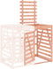 vidaXL - Containerberging - verlengstuk - massief - douglashout