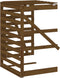 vidaXL - Containerberging - verlengstuk - massief - grenenhout - honingbruin