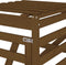 vidaXL - Containerberging - verlengstuk - massief - grenenhout - honingbruin