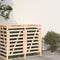 vidaXL - Containerberging - verlengstuk - massief - grenenhout