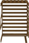 vidaXL - Containerberging - verlengstuk - massief - grenenhout - honingbruin
