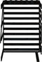 vidaXL - Containerberging - verlengstuk - massief - grenenhout - zwart