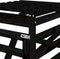 vidaXL - Containerberging - verlengstuk - massief - grenenhout - zwart
