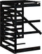 vidaXL - Containerberging - verlengstuk - massief - grenenhout - zwart