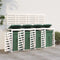 vidaXL - Containerberging - viervoudig - massief - grenenhout - wit
