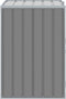vidaXL - Containerberging - voor - 1 - container - 72x81x115 - cm - staal - grijs