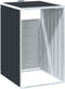 vidaXL - Containerberging - voor - 1 - container - 72x81x115 - cm - staal - antraciet