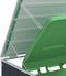 vidaXL - Containerberging - voor - 2 - containers - 144x81x113cm - staal - antraciet