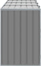vidaXL - Containerberging - voor - 3 - containers - 216x81x115 - cm - staal - grijs