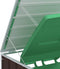 vidaXL - Containerberging - voor - 3 - containers - 216x81x115 - cm - staal - bruin