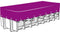 vidaXL - Containernet - 4x8 - m - HDPE - zwart