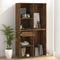 vidaXL - Cosmeticakast - 80x40x75 - cm - bewerkt - hout - gerookt - eikenkleurig
