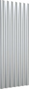 vidaXL - Dakpanelen - 12 - st - 100x36 - cm - gepoedercoat - staal - zilverkleurig