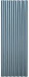 vidaXL - Dakpanelen - 12 - st - 100x36 - cm - gepoedercoat - staal - grijs