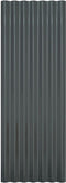 vidaXL - Dakpanelen - 12 - st - 100x36 - cm - gepoedercoat - staal - antracietkleurig