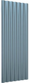 vidaXL - Dakpanelen - 12 - st - 100x36 - cm - gepoedercoat - staal - grijs