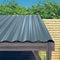 vidaXL - Dakpanelen - 12 - st - 100x36 - cm - gepoedercoat - staal - antracietkleurig