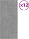 vidaXL - Dakpanelen - 12 - st - 100x45 - cm - gegalvaniseerd - staal - lichthout