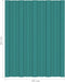 vidaXL - Dakpanelen - 12 - st - 100x45 - cm - gegalvaniseerd - staal - antraciet