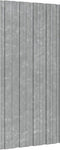 vidaXL - Dakpanelen - 12 - st - 100x45 - cm - gegalvaniseerd - staal - zilverkleurig