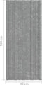 vidaXL - Dakpanelen - 12 - st - 100x45 - cm - gegalvaniseerd - staal - zilverkleurig