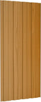 vidaXL - Dakpanelen - 12 - st - 100x45 - cm - gegalvaniseerd - staal - lichthout