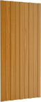 vidaXL - Dakpanelen - 12 - st - 100x45 - cm - gegalvaniseerd - staal - lichthout