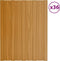 vidaXL - Dakpanelen - 12 - st - 100x45 - cm - gegalvaniseerd - staal - zilverkleurig