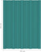 vidaXL - Dakpanelen - 12 - st - 60x45 - cm - gegalvaniseerd - staal - bruin