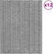 vidaXL - Dakpanelen - 12 - st - 60x45 - cm - gegalvaniseerd - staal - zilverkleurig