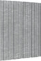 vidaXL - Dakpanelen - 12 - st - 60x45 - cm - gegalvaniseerd - staal - zilverkleurig