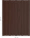 vidaXL - Dakpanelen - 12 - st - 60x45 - cm - gegalvaniseerd - staal - bruin
