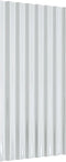 vidaXL - Dakpanelen - 12 - st - 80x36 - cm - gepoedercoat - staal - grijs