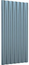 vidaXL - Dakpanelen - 12 - st - 80x36 - cm - gepoedercoat - staal - grijs