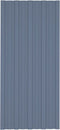 vidaXL - Dakpanelen - 36 - st - 100x45 - cm - gegalvaniseerd - staal - grijs