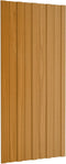 vidaXL - Dakpanelen - 36 - st - 100x45 - cm - gegalvaniseerd - staal - lichthout