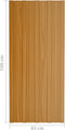 vidaXL - Dakpanelen - 36 - st - 100x45 - cm - gegalvaniseerd - staal - lichthout