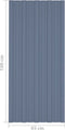vidaXL - Dakpanelen - 36 - st - 100x45 - cm - gegalvaniseerd - staal - grijs