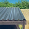 vidaXL - Dakpanelen - 36 - st - 60x36 - cm - gepoedercoat - staal - bruin