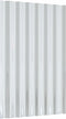 vidaXL - Dakpanelen - 36 - st - 60x36 - cm - gepoedercoat - staal - zilverkleurig