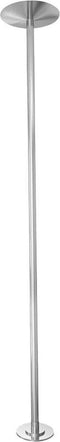 vidaXL - Danspaal - in - hoogte - verstelbaar - 224-275 - cm