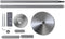 vidaXL - Danspaal - in - hoogte - verstelbaar - 224-275 - cm
