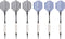 vidaXL - Dartbord - elektrisch - met - darts - polypropeen - zwart