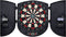 vidaXL - Dartbord - elektrisch - met - darts - polypropeen - zwart