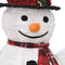 vidaXL - Decoratieve - sneeuwpoppenfamilie - LED - luxe - stof