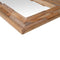 vidaXL - Decoratieve - spiegel - vierkant - 60x60 - cm - teakhout